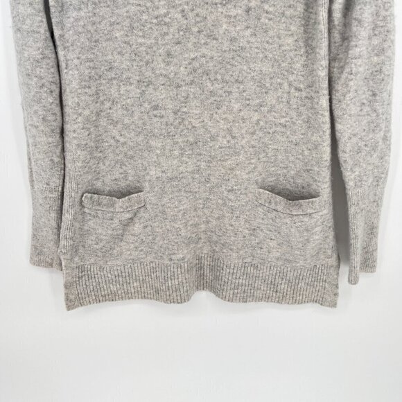 J. Crew Small Wool Alpaca Nylon Blend Sweater Cozy Classic Fall Winter Minimal - Picture 2 of 8